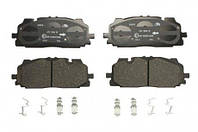 Комплект тормозных колодок спереди (с аксессуарами) AUDI A4 ALLROAD B9, A4 B9, A5, A6 ALLROAD C8, A6 C8, A7,