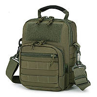 Сумка тактична Explorer Shoulder Bag Kombat UK олива