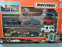 Matchbox Набор машинок 9 шт Car Pack 05 машинки базовые.