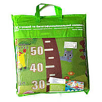 Ігровий дитячий килимок EVA двосторонній в сумці, 180х120 см (00304), фото 4