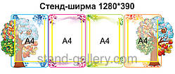 Стенд ширма "Пори року"