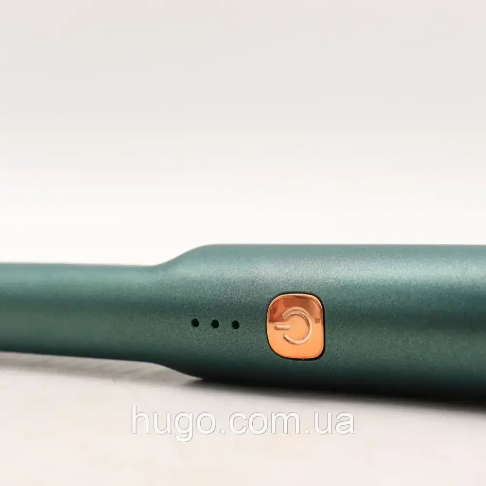 Портативная расческа для укладки волос с USB, HAIR COMB LY-297, Зеленая / Прямая расческа выпрямитель для воло - фото 6 - id-p2199979467