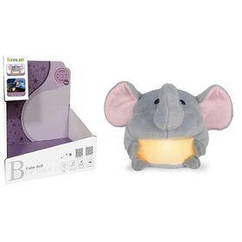 Іграшка заспокійлива Funmuch СЛОНІК із нічним світлом і музикою