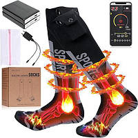 Носки с подогревом Electric Heated Socks SK-01 с аккумуляторами 5000 мАч