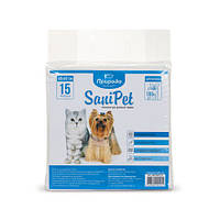 Гигиенические пеленки Природа SaniPet для собак, целлюлоза, 60x60 см, 15 шт