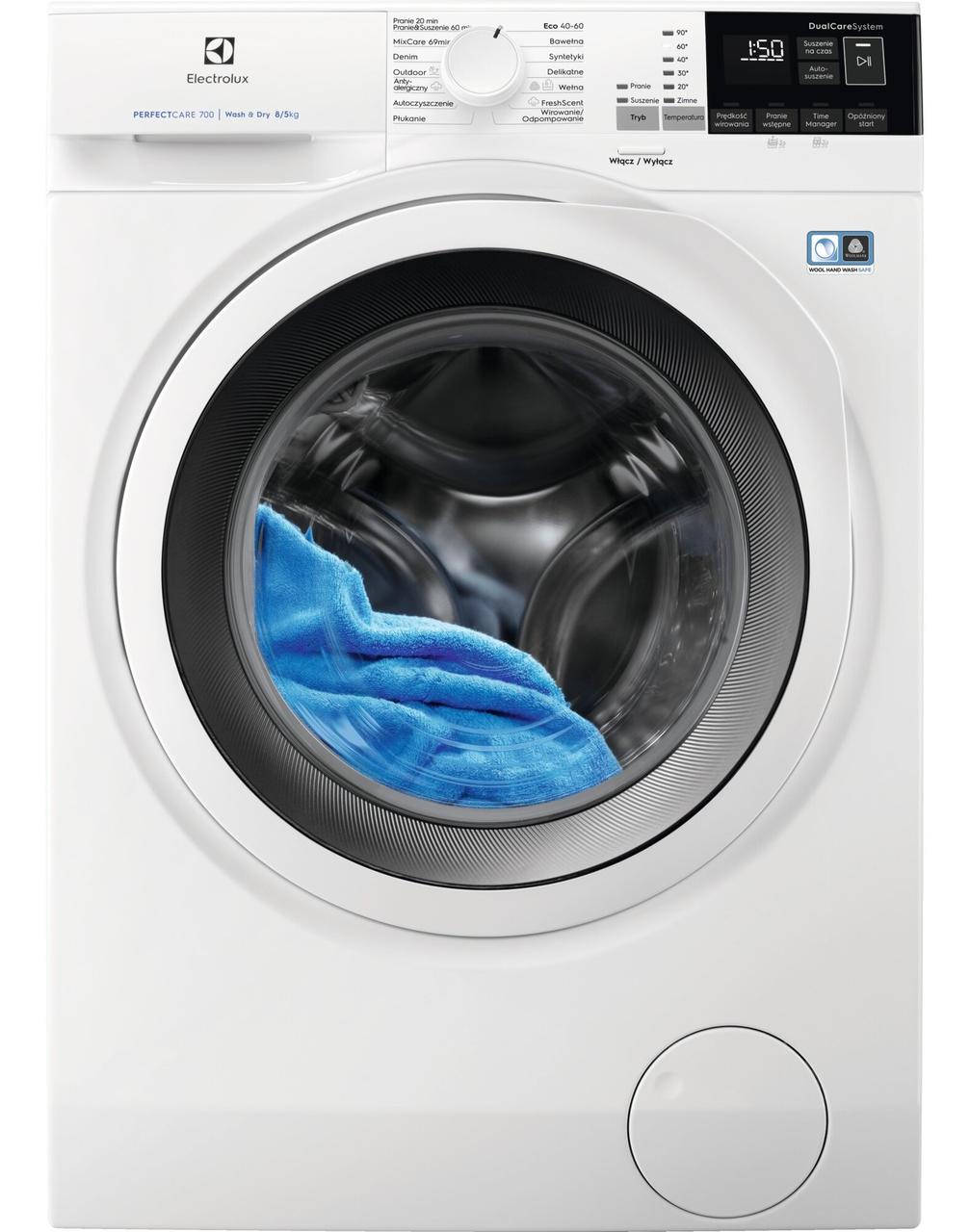 Прально-сушильна машина автоматична Electrolux EW7WO448WP, фото 1