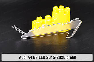 Блок світловода нижній Audi A4 B9 LED (2015-2020) дорест лівий