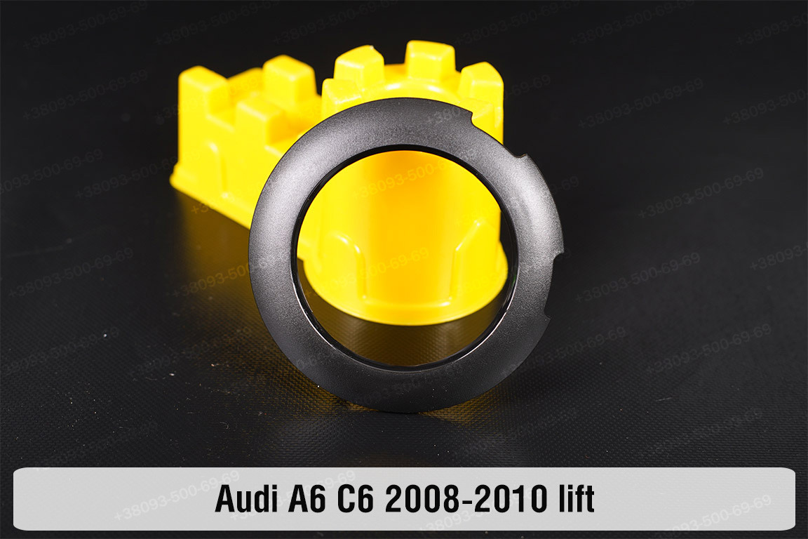 Декоративна кришка лінзи Audi A6 C6 (2008-2010) рест ліва