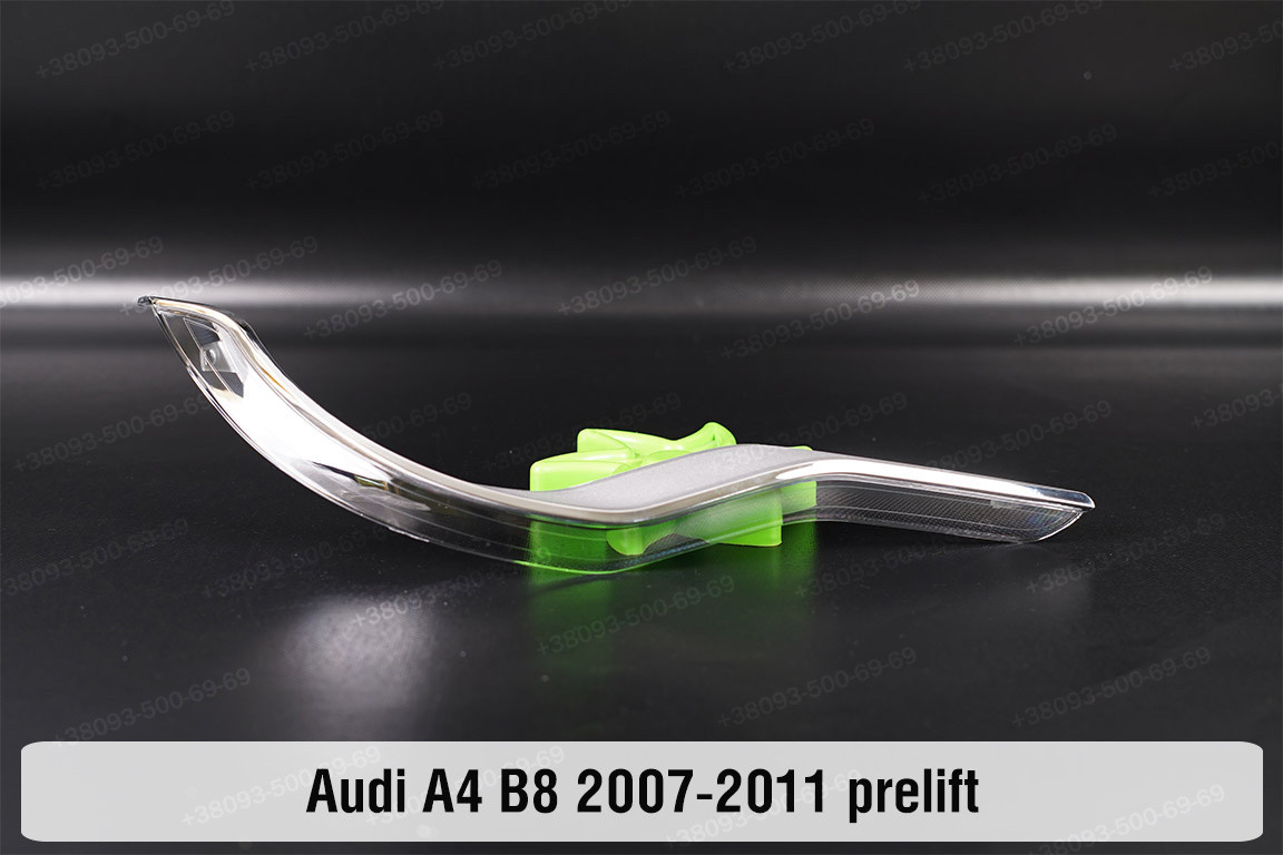 Хромована декоративна маска середня Audi A4 B8 (2007-2011) дорест права