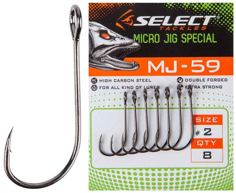 Крючок Select MJ-59 Micro jig special 6. 10 шт/уп, фото 1
