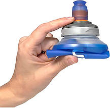 М'яка пляшка для води Source Jet Foldable Bottle, 500 мл (Blue), фото 3