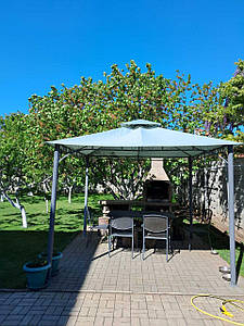 Тент на садовий дачний павільйон