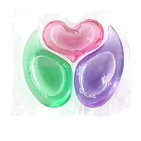Гелева капсула для прання "Heart", 3 в 1, з фруктово - квітковим ароматом, 1 шт