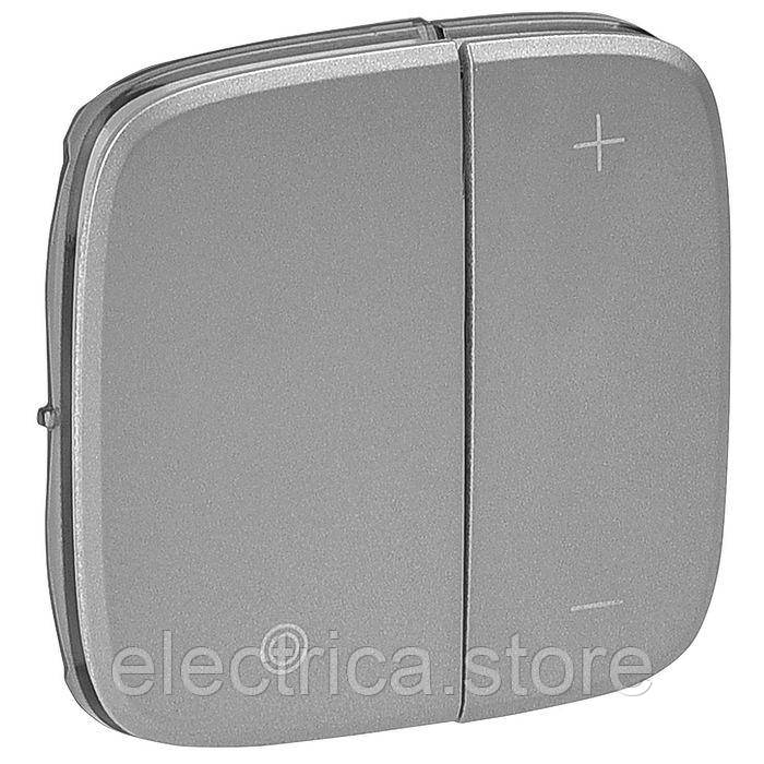 Панель диммера Valena ALLURE алюміній 752087, фото 1