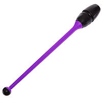 Булава для художественной гимнастики l-35см Zelart C-6176 цвет фиолетовый-черный sm