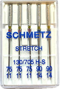 Голки для стрейчу Schmetz асорті №75-90