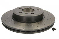 Тормозной диск, BREMBO Xtra, Перфорированный, передняя, левое/правое, наружный диаметр 325 мм, толщина 25 мм,