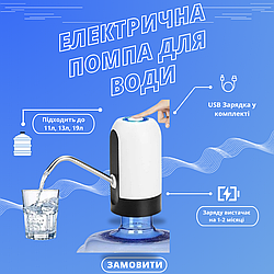 ViO E7 біла Електропомпа для бутильованої води