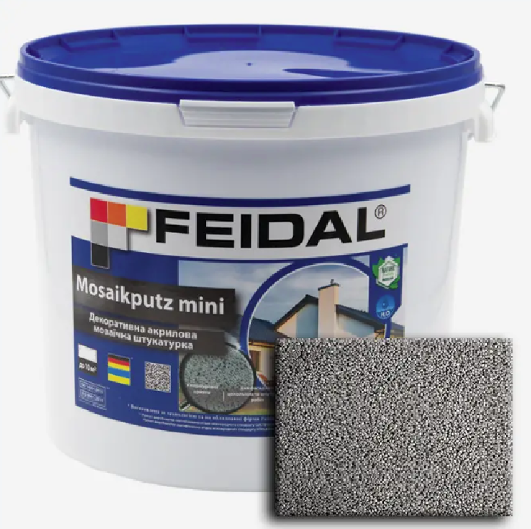 Декоративна акрилова мозаїчна штукатурка Feidal Mosaikputz mini А22 15кг
