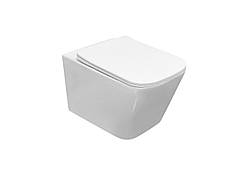 Підвісний унітаз з кришкою soft close