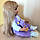 Лялька Реборн Reborn 55 см вініл-силіконова Іринка в наборі із соскою, пляшкою, іграшкою. Можна купати, фото 7