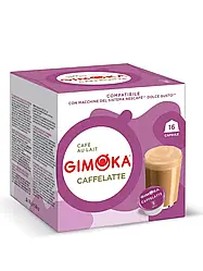 Кава в капсулах Dolce Gusto Gimoka Caffe Latte 16 шт Італія Нескафе Дольче Густо