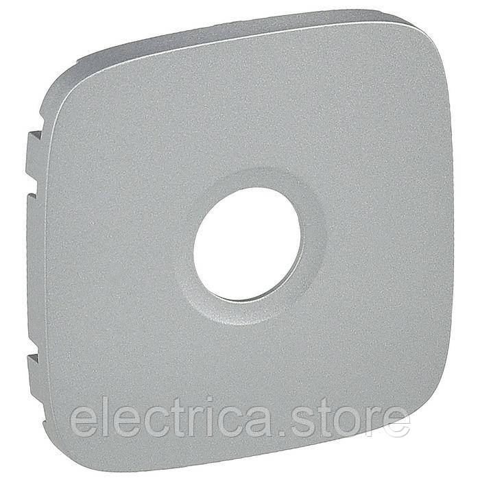 Накладка TV розетки Valena ALLURE алюміній 754767, фото 1