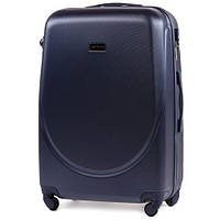 Большой чемодан на 4 колесах пластиковый wings 310 размер L большой дорожный чемодан из плотного пластика