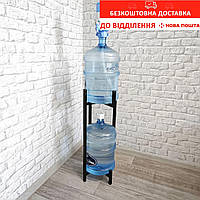 Подставка (стойка) для бутылей воды "Орион", в. 780 мм Loft Черный