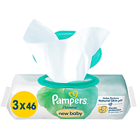 Салфетки влажные детские Pampers Harmonie new baby 3*46шт