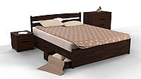 Кровать Ликерия-люкс с ящиком. 900*2000 тем.орех