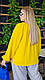 Жіноча блуза-вишиванка вільна великих розмірів 48-50,52-54,56-58,60-62, фото 8