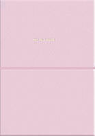 Планер недатированный А5, 208 страниц в линейку, мягкая обложка A5-7108 кремовый блок soft pink Школьник