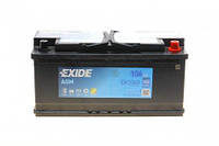 Аккумулятор EXIDE 12В 106Ач/950А AGM (стандарт P+) 393x175x190 B13 (agm) ( ek1060 | EXIDE )