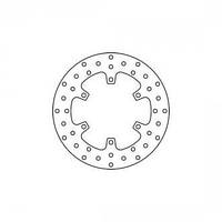 Тормозной диск задний/передний Сталь толщина 5мм количество монтажных отверстий 6 диаметр фиксирующего
