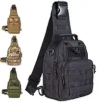 Тактическая мужская сумка через плечо M02B 6л барсетка городская военная сумка рюкзак