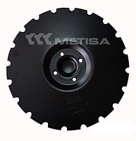 Диск D=430 мм 4 отвори h=5 мм (459114, 454608, 444687)  борони Vaderstad