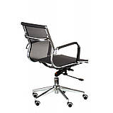 Офисное кресло Solano-3-mesh сетчатое черного цвета, фото 4