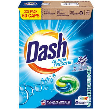 Dash Капсули 3in1 VOLL 60шт.