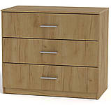 Комод 3Б яблуня Компаніт (91х49х78 см), фото 7