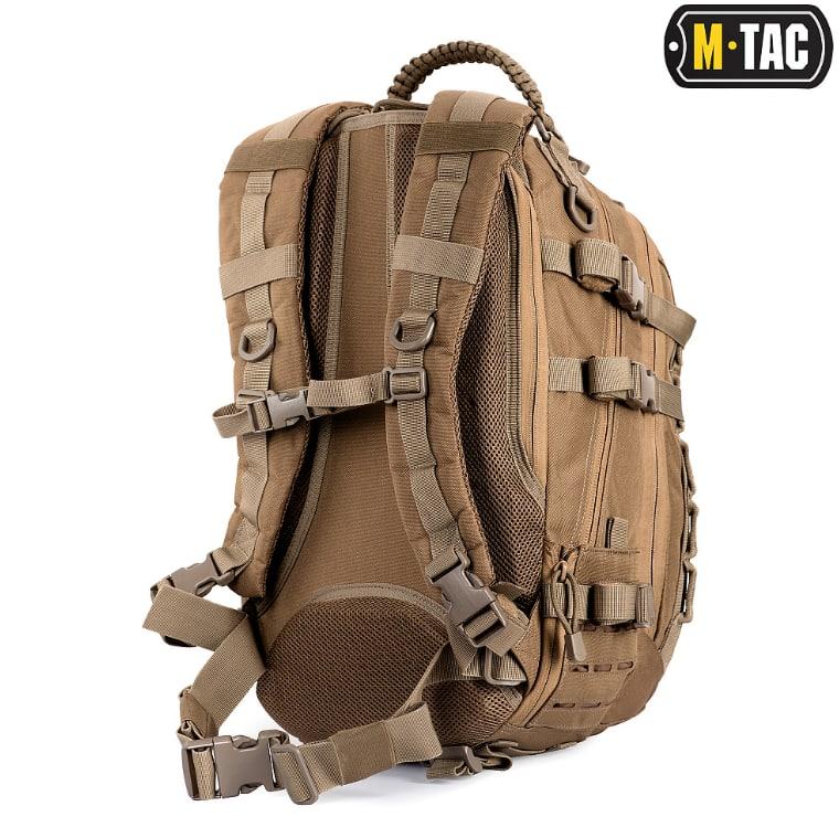 M-Tac рюкзак Mission Pack Laser Cut Coyote, Штурмовой рюкзак для военных ВСУ 27 литров EXT - фото 3 - id-p2200064124