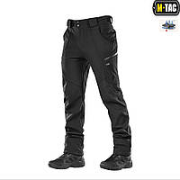 M-Tac штаны Soft Shell Winter Black, тактические штаны, штаны для ВСУ, демисезонные штаны, военные штаны