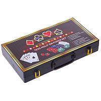 Набор для покера в пластиковом кейсе Zelart 300S-C 300 фишек sm