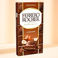 Шоколадная плитка "Ferrero Rocher Hazelnut" 90 г