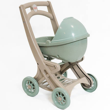 Пластикова коляска для ляльок Doloni Toys Eco Green (0121/01eco) — стійка та стильна, фото 3