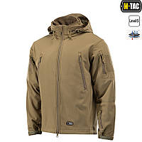 M-Tac куртка Soft Shell с подстежкой Tan тактическая, для ЗСУ, демисезонная, военная