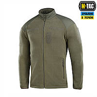 M-Tac куртка Combat Fleece Jacket Army Olive кофта тактическая, флиска для ЗСУ, демисезонная, зимняя, военная