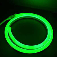 Гибкий неон RGB 5 м 220 V Neon Зеленый/ гибкая Led лента