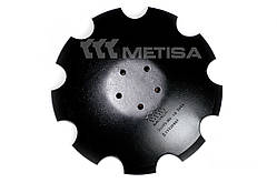 Диск борони 460 x 6 мм, 5 отворів на борону Farmet (3002223, 3003144)