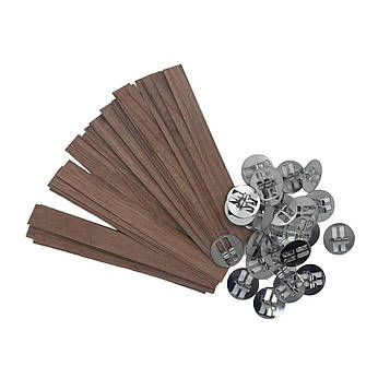 15 шт Дерев'яний гніт з тримачем Код/Артикул tree-01